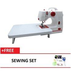Maidronic Sewing Machine PRO 505 12 sewing options With Expansion Board (Red) FREE SewingSet