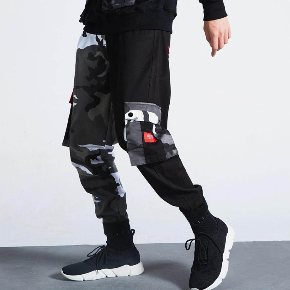 VENFLON Men Tide Brand Camouflage Harajuku INS Street Style Long Pant Trousers VENFLON Men Tide Brand Camouflage Harajuku INS Street Style Long Pant Trousers