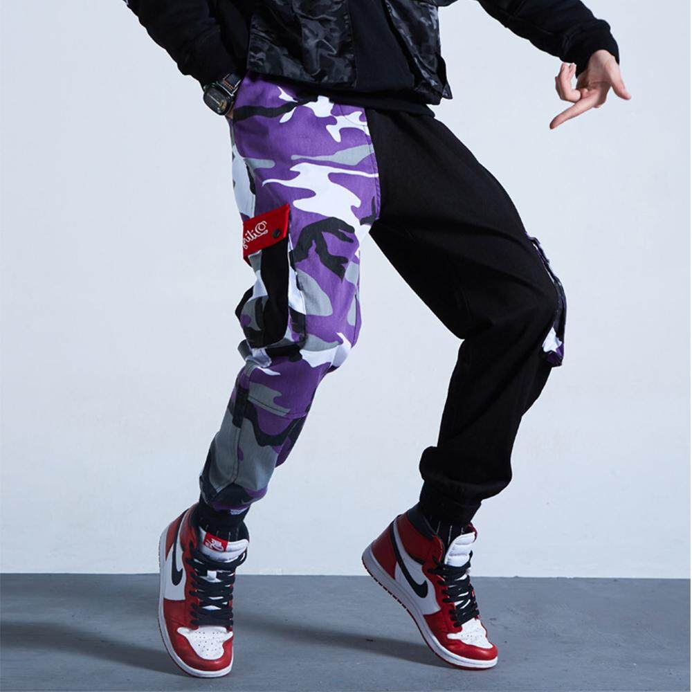 VENFLON Men Tide Brand Camouflage Harajuku INS Street Style Long Pant Trousers VENFLON Men Tide Brand Camouflage Harajuku INS Street Style Long Pant Trousers