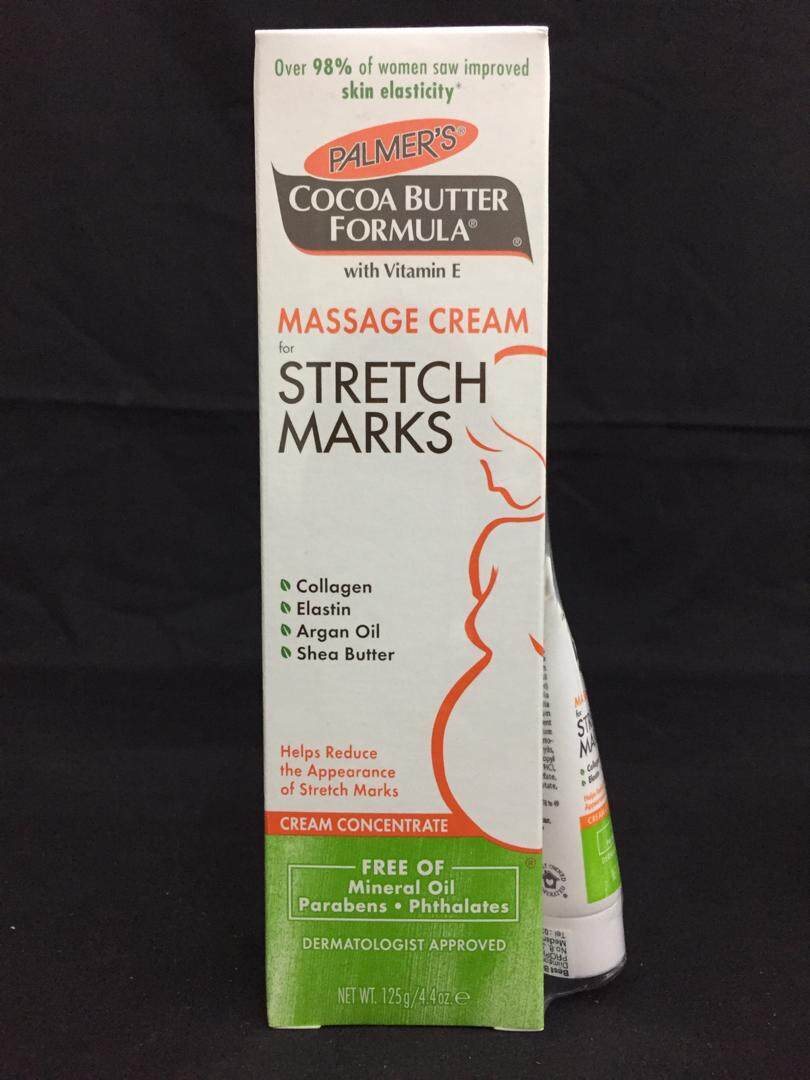 PALMER S Cocoa Butter Stretch Mark Massage Cream 125g FOC 11g Lazada