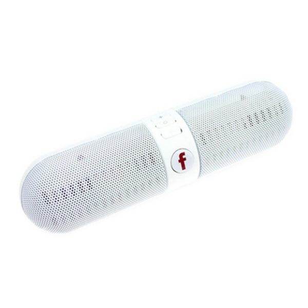 Mini Pill Portable Multi-function Bluetooth Speaker with FM Radio Support TF Card USB Pendrive (White) Malaysia
