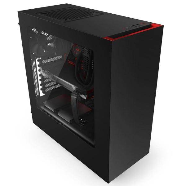 # NZXT S340 BLACK + RED # Malaysia