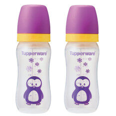 Tupperware Baby Bottle Penguin with Teat 9oz x 2