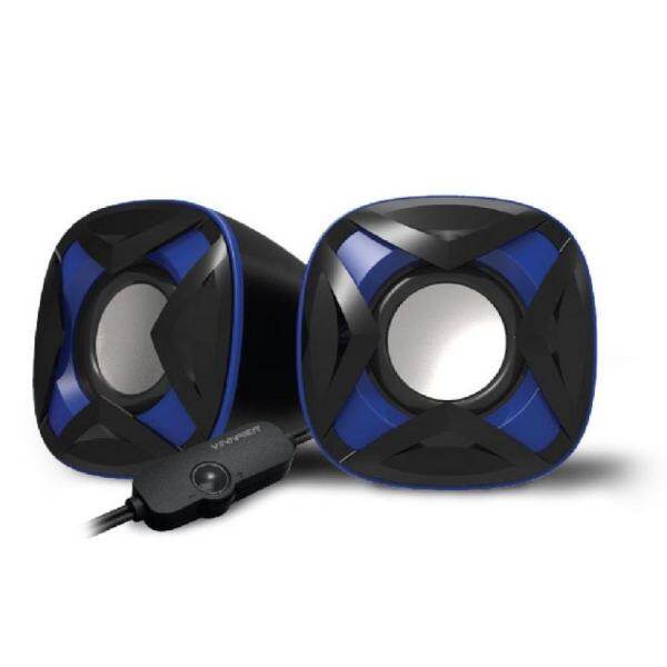 VINNFIER Icon 303 USB Portable Speaker (Black Blue) Malaysia