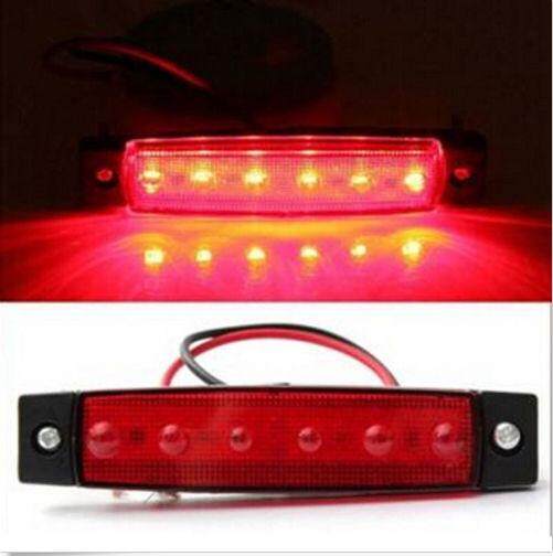 Fang Fang DC 24V 6 SMD LED Bus Truck Trailer Side Marker Indicator Led