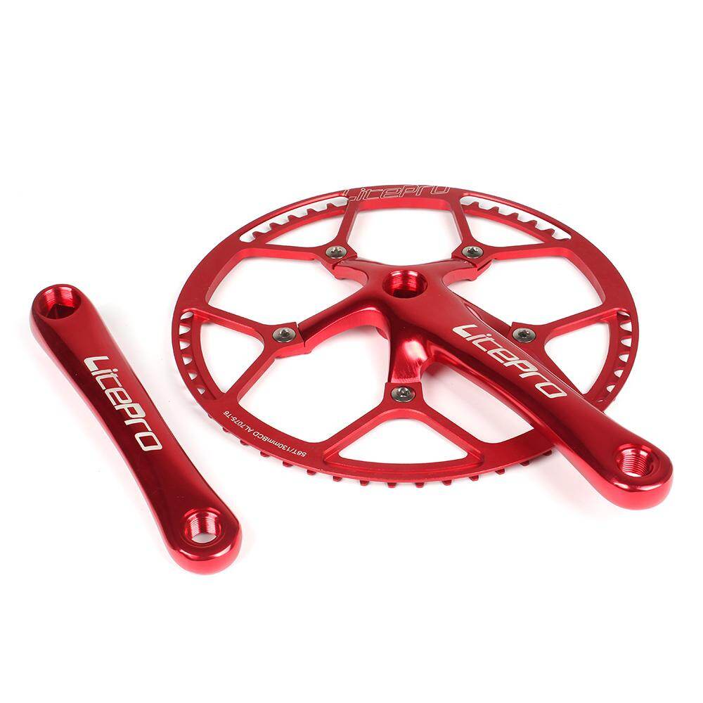 170mm Square Taper Crank Arm Set 130BCD 45/47/53/56/58T Single