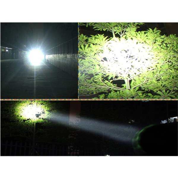 XM-L T6 LED Rotary Focusing Light Long Range Headlights Tail Lamp