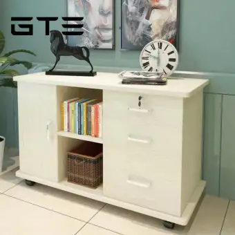 Gte File Cabinets Push Pull Drawers Mobile Office Cabinets With