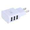 Travel 5V 2A 3Ports USB US Wall AC Adptive Fast Charger Adapter for Samsung
