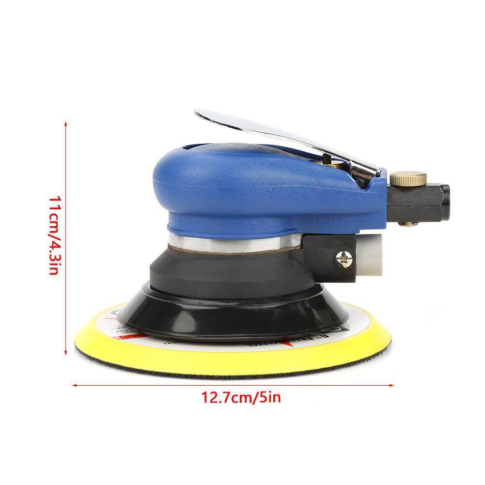AT-980 5"/6" Air Random Orbital Sander Round Polisher Pneumatic Hand Sanding Tool