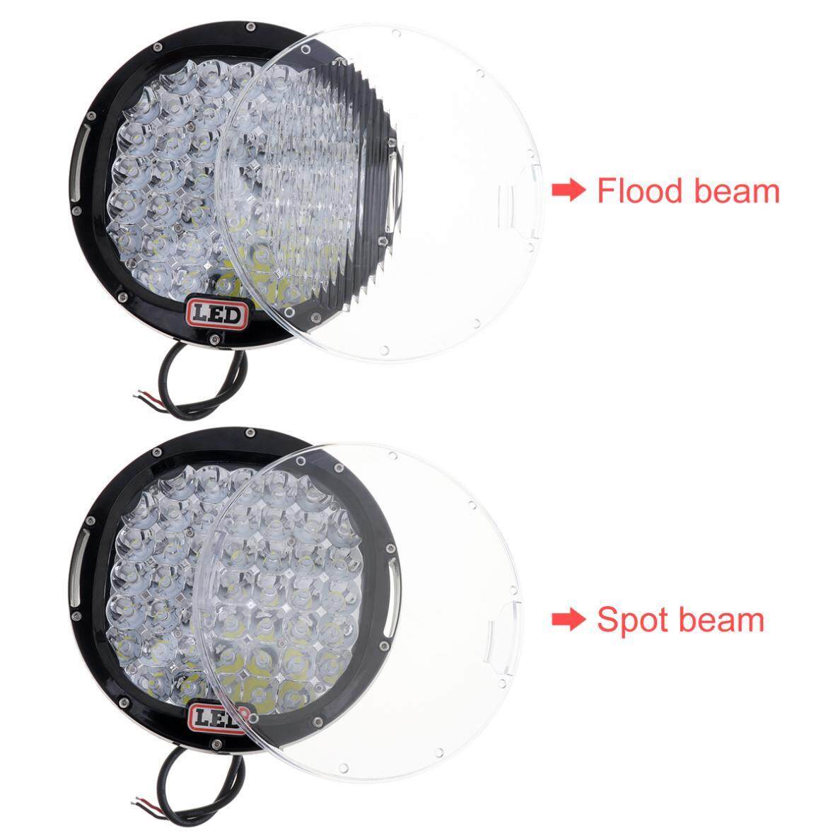 1 Tia-Pha 9 Inch Bo Tròn 225 W 45x CREE ĐÈN LED Xe Hơi Ô Tô Worklight Đèn Xe Lái Xe Đèn offroad SUV/ATV/Xe Tải/Thuyền