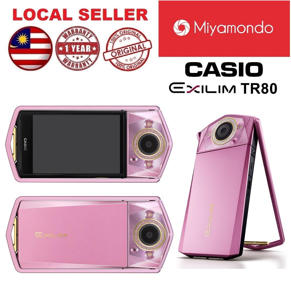 Casio EXILIM EX-TR80 Pink Price Online in Malaysia, March, 2022 –  Mybestprice