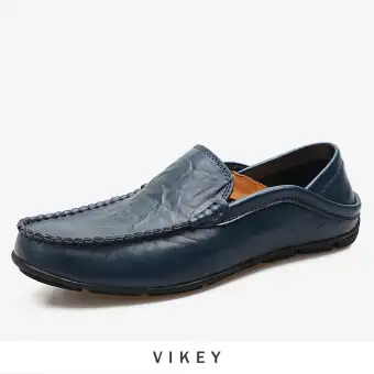 cheap leather moccasins