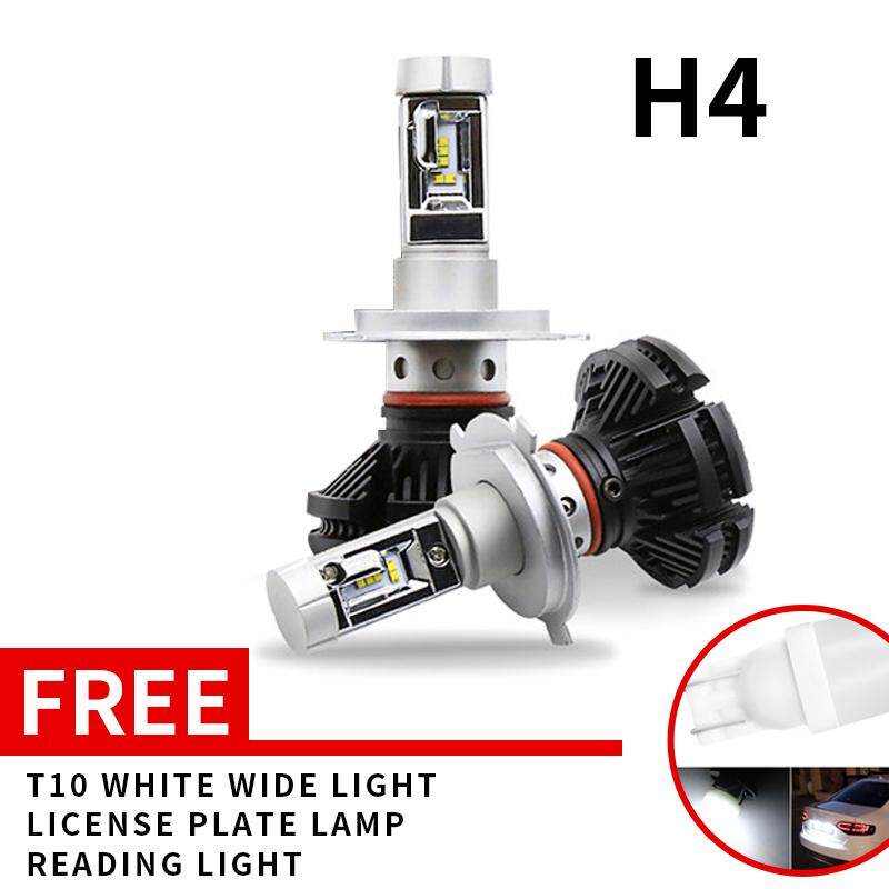 H4 50 W Cao Chùm Thấp LED Bóng Đèn Pha 6000LM CREE CSP Chip DIY 3000 K/6500 K /8000 K Tự Động Đèn LED Sương Mù 12 V 24 V