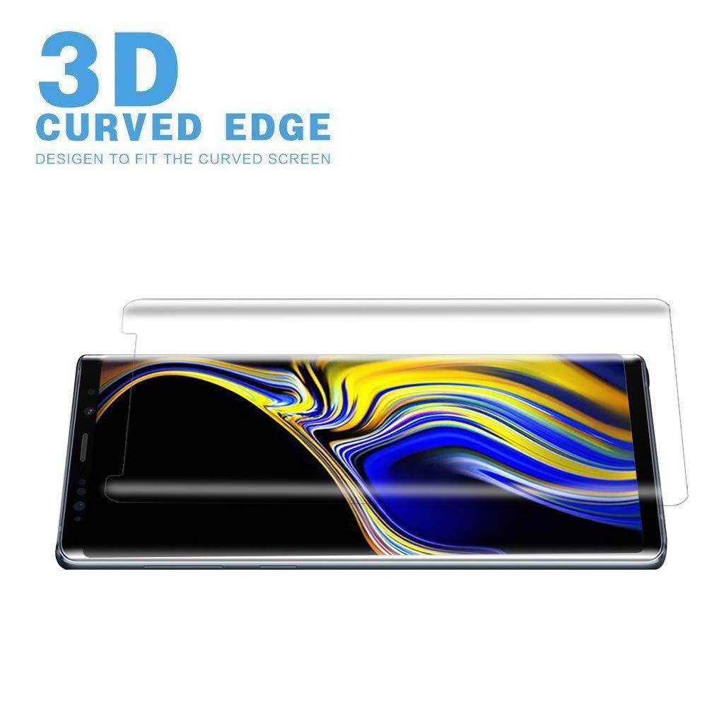 LUOWAN [2 pack]Galaxy Note 9 Tempered Screen Protector【Case Friendly】 3D Screen Coverage Tempered Glass [Bubble-Free] [9H Hardness] [Anti-Scratch] For Samsung Galaxy Note 9-Clear