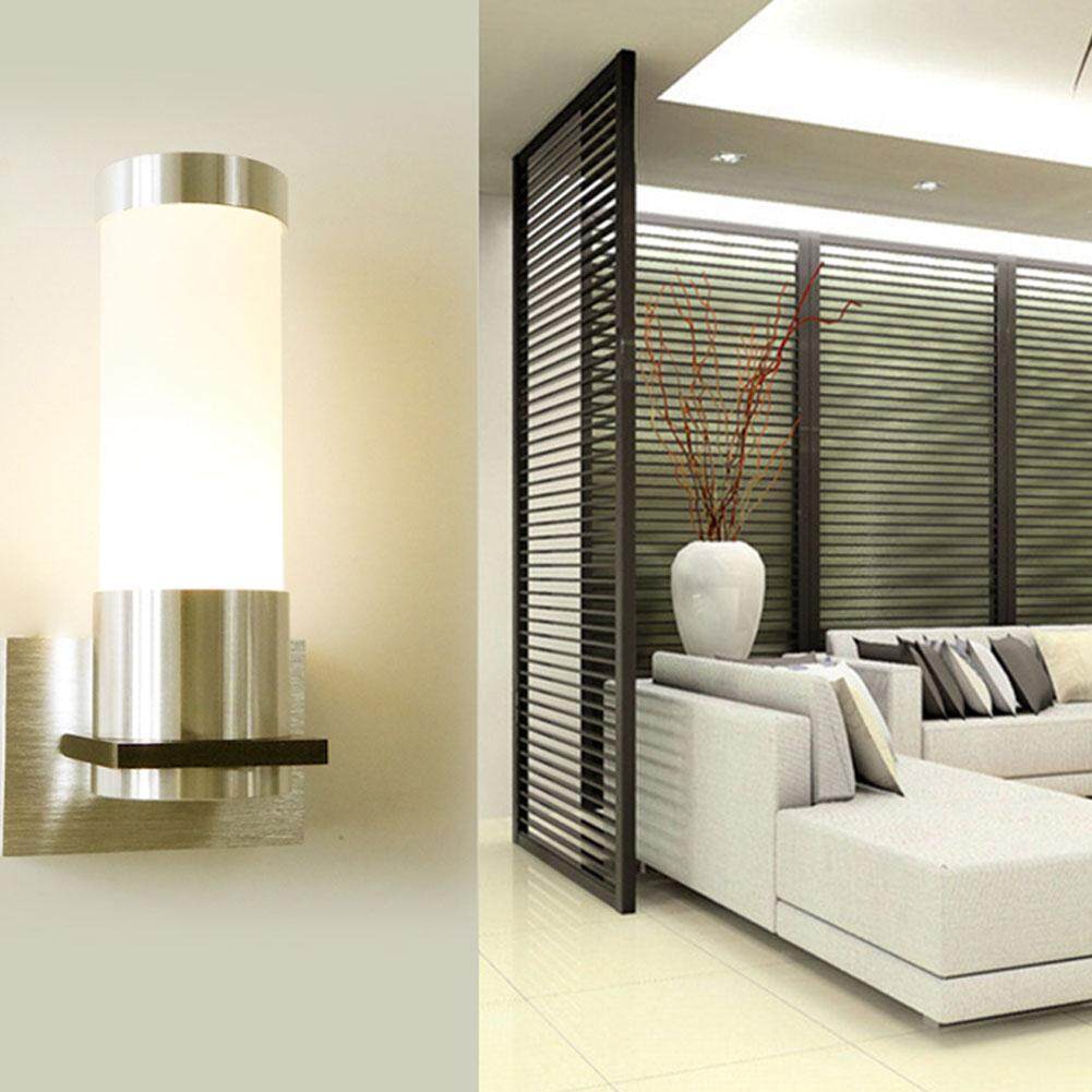 HiQueen Modern Indoor Decor LED Wall Lamp Single Head Acrylic Wall Light for Bedroom Corridor Stairs