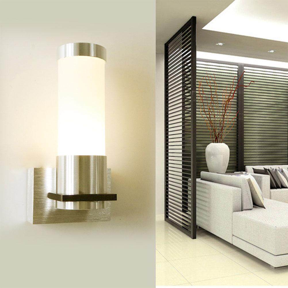 OUTOP Hiện Đại Trong Nhà Trang Trí ĐÈN LED Dán Tường Đầu Đơn Acrylic Đèn cho Phòng Ngủ Hành Lang Cầu Thang