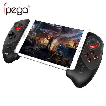 RYT IPEGA PG 9083 Bluetooth 3.0 Wireless Gamepad for Android / iOS Retractable Gamepad Practical Retractable Handle Pad Black
