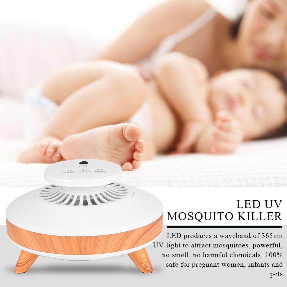 epayst【clearance sale+ready stock】UFO Shape Electric LED UV Light Mosquito Killer Flies Insect Trap Lamp Bug Zapper