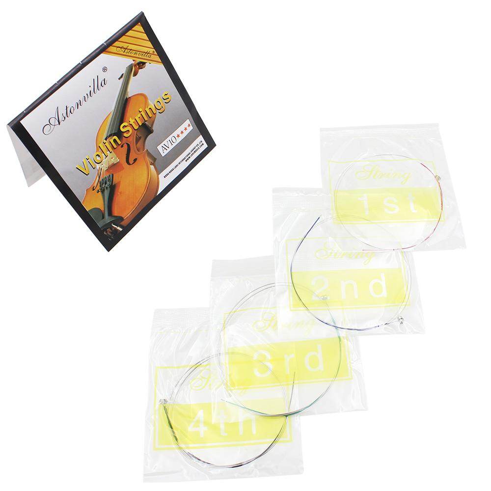 Violin Strings E-A-D-G Exquisite Stringed Musical Instrument Parts Accessories Specification:AV10 4 Pcs/set