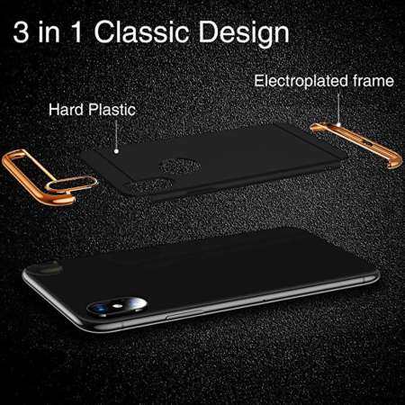 Honioer Thin เคลือบโลหะแบบแข็งสำหรับ IPhone XS สูงสุด 6.5 นิ้ว