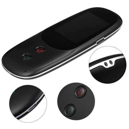 T6 สมาร์ท Voice Translator อัจฉริยะแบบเรียลไทม์เครื่องแปลภาษา 41 ภาษาไทย Translator W/2.4 นิ้วหน้าจอสัมผัสสำหรับธุรกิจท่องเที่ยว