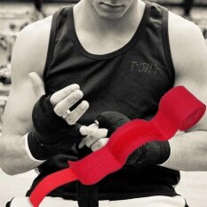 Thể thao Dây Hộp Băng Muay MMA Taekwondo Găng Tay Bọc