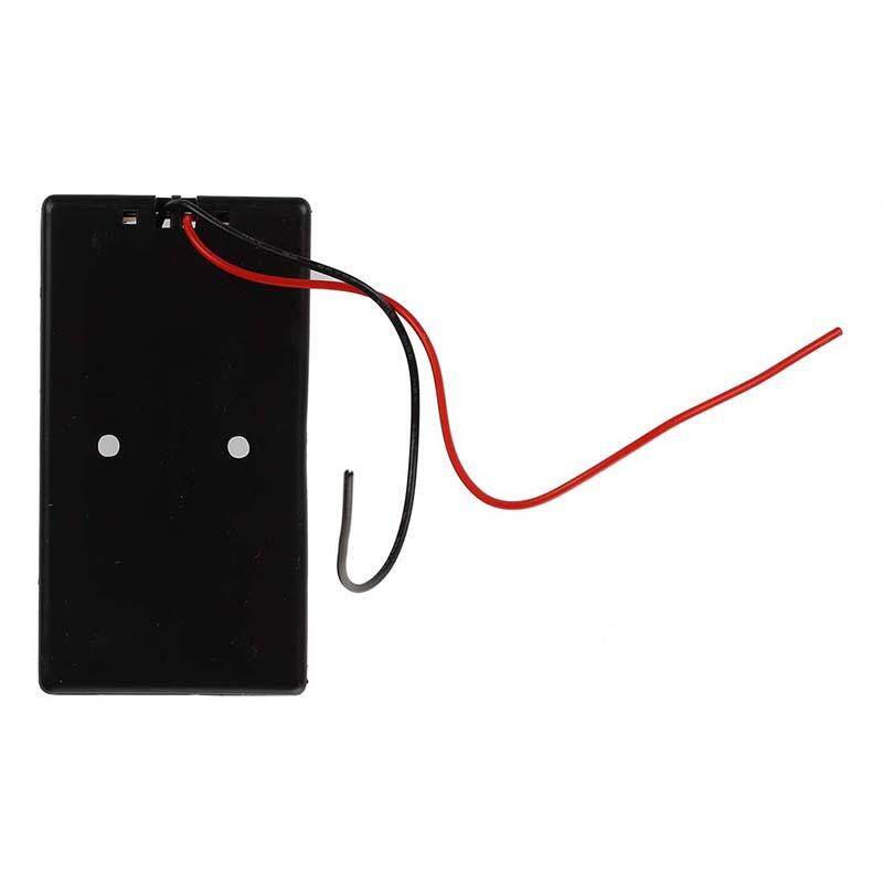 18650 2S Battery Holder With Cover And Switch