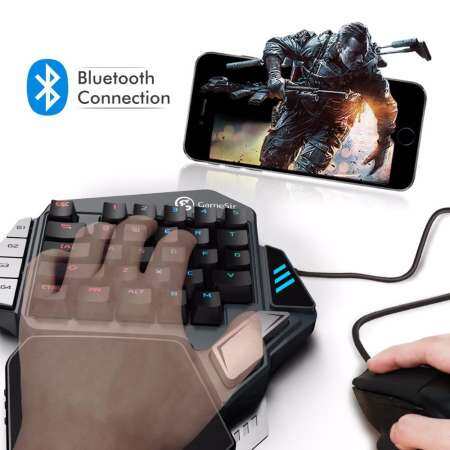 GameSir Z1 แป้นพิมพ์สำหรับเล่นเกม (Blue SWITCH) สวิตช์ที่ใช้ด้วยมือตัวควบคุมแป้นพิมพ์