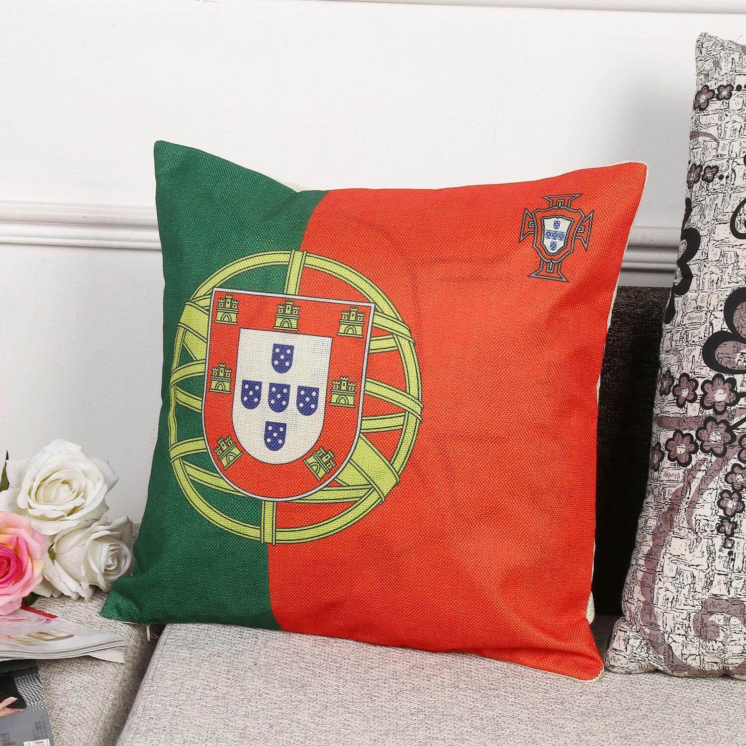 Astar New Football World Cup Pattern Pillowcase Pillow Cover for Home Decor