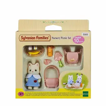 sylvanian families forest nursery gift set