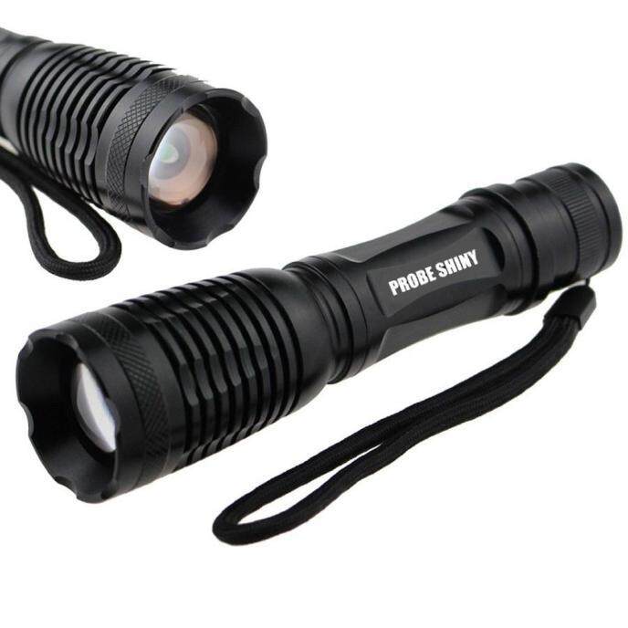 5000LM XM-L T6 LED Tactical Zoomable Flashlight Torch Light Lamp+18650 + Charger