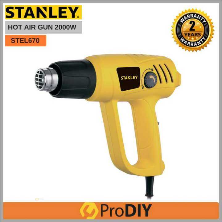 STANLEY STEL670 Heat Gun Hot Air Gun Blower 2000W Lazada
