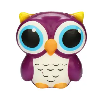 Senteniced Menggemaskan Burung Hantu Licin Lambat Rising Boneka