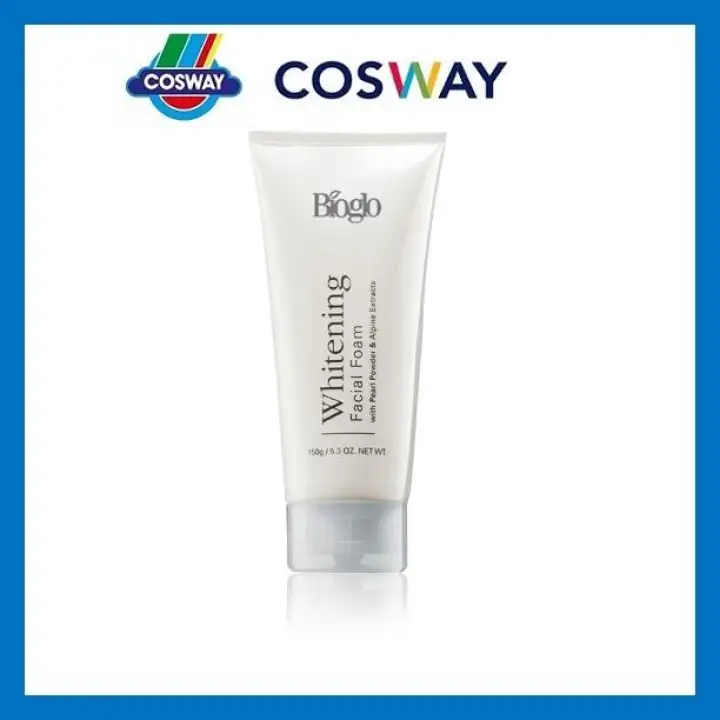 bioglo whitening facial foam