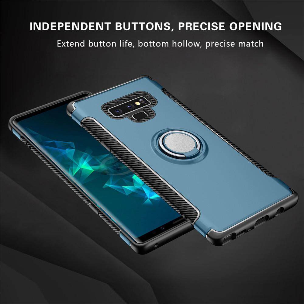 Ốp Điện Thoại Cho Samsung Galaxy Note 9, Ốp Silicon Nam Châm Sang Trọng Vỏ Ốp Cứng Nhẫn Kim Loại