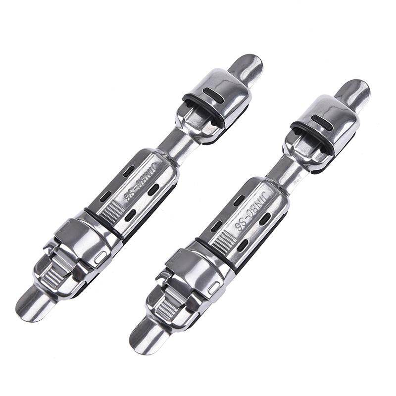 2pcs Stainless Steel Fishing Rods Wheel Seat Pole Deck Rods Clip Reel Fitted