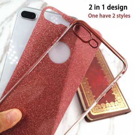 สำหรับซัมซุงกาแล็คซี่ A5 2017/A520 เงาวับบลิงหรูหราครอบ TPU นุ่มชุบกันกระแทกเคสโทรศัพท์