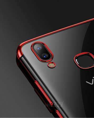 Luxury Ultra thin Transparent TPU Case For Vivo V11i