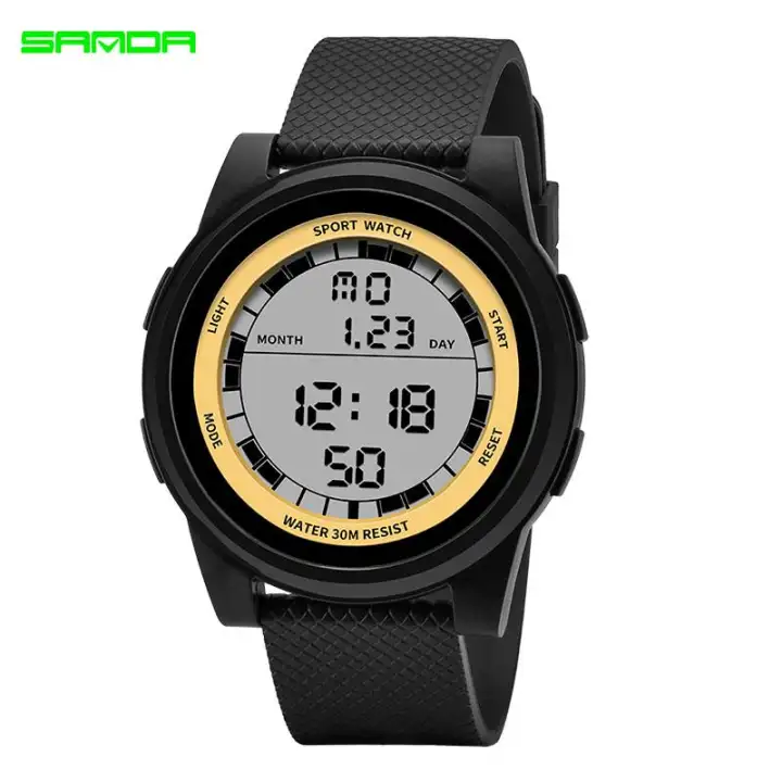 slim digital watch