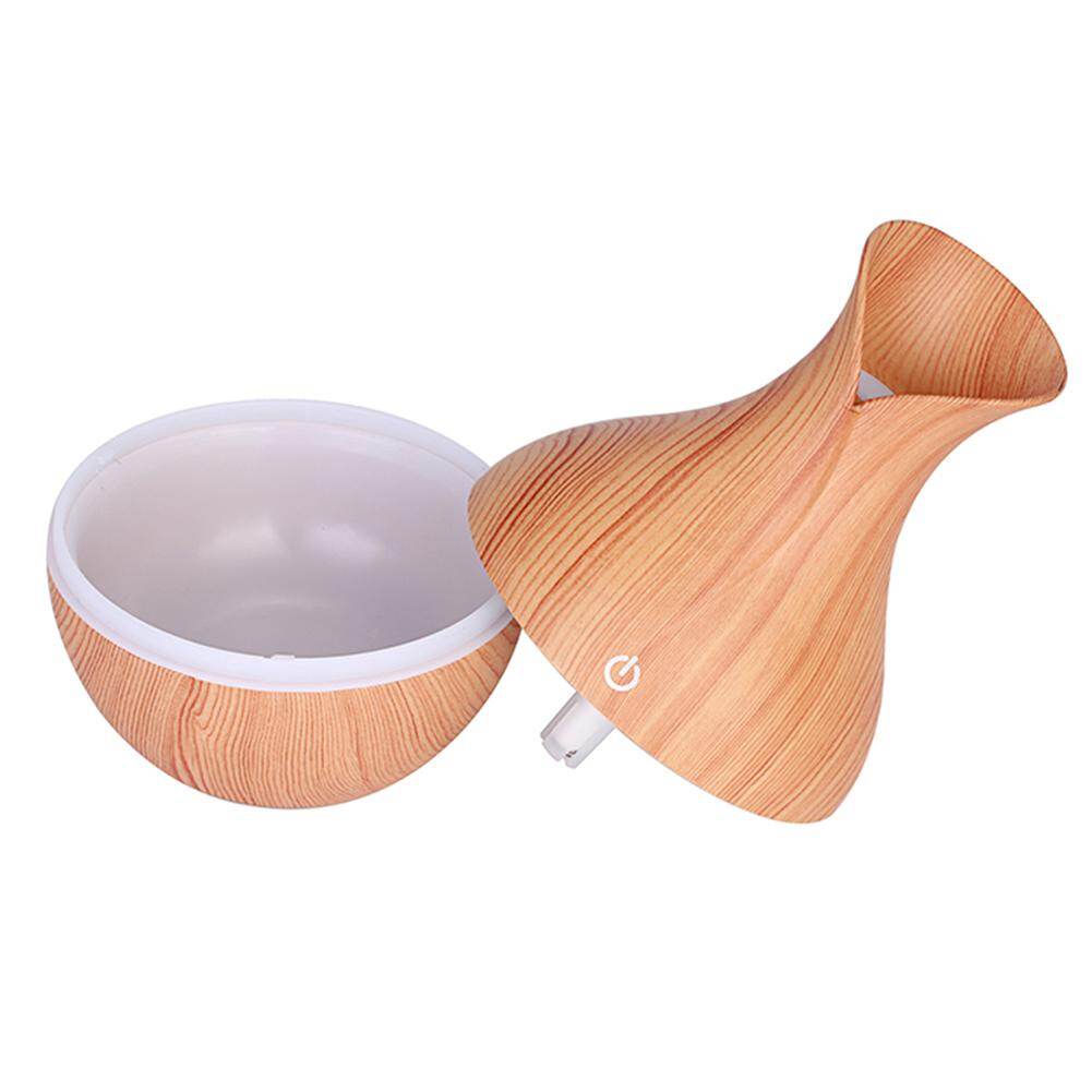 Bình hoa Máy Phun Sương Tạo Độ Ẩm LED Xông Phòng Tắt Tiếng Không Giữ Hạt Gỗ Hương Thơm Khuếch Tán Tinh Dầu