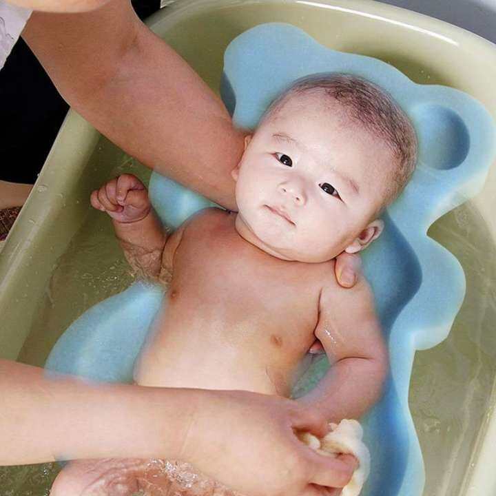 infant bath sponge cushion