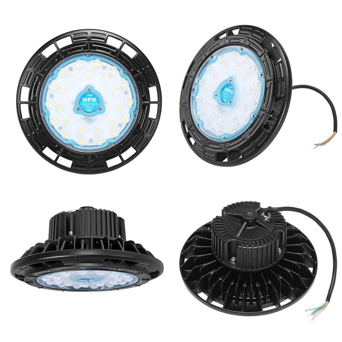 60/100/150/200/240 Wát UFO LED High bay ánh sáng 6000 K IP65 đèn Măng Xông AC90-265V #100 V