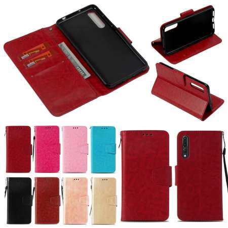 HUAWEI P20 Pro Wallet Case Vintage Card Slot Flip Phone Case Wallet Cover for HUAWEI P20 Plus