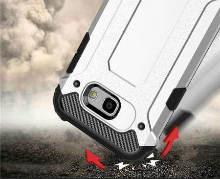 เกราะ Anti - KNOCK เต็มรูปแบบ Heavy Duty ป้องกันแรงกระเทือน TPU  PC สำหรับซัมซุงกาแล็คซี่ A7 2016 A710 HYBRID COVER