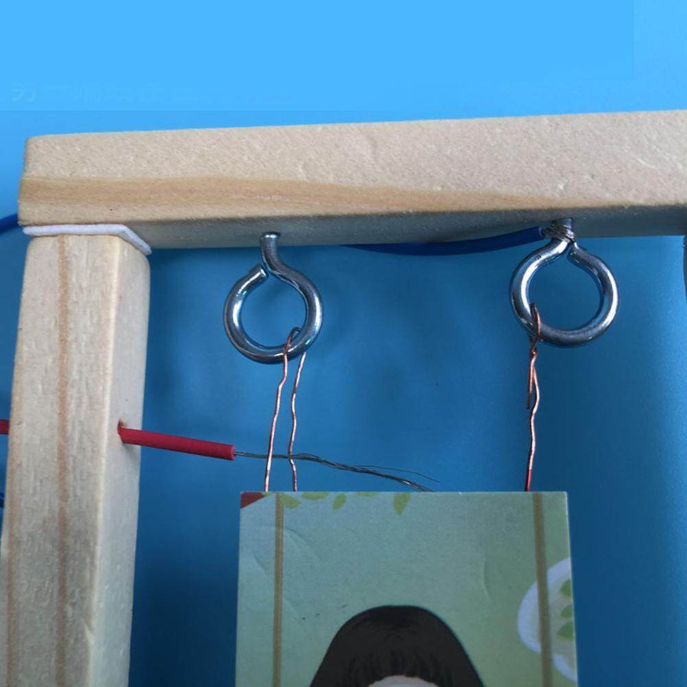 DIY Handmade Invention Experiment Wood Science Swing Set Educational Toy
