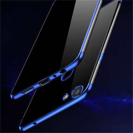 สำหรับ OPPO F7 ชุบโปร่งใสเคสบางพิเศษเคสโทรศัพท์อ่อนใสฝาหลัง