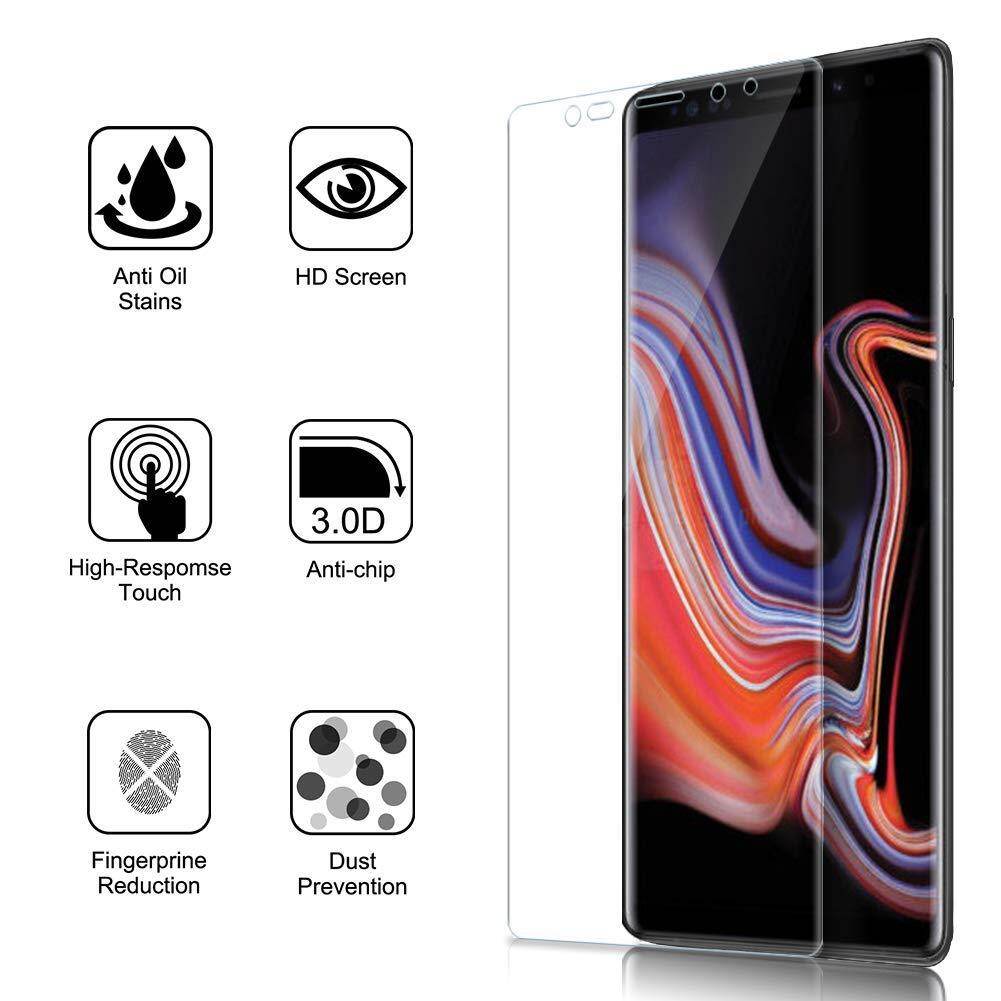 LUOWAN 3 Pack For Samsung Galaxy Note 9  PET Screen Protector HD Full Coverage-Clear