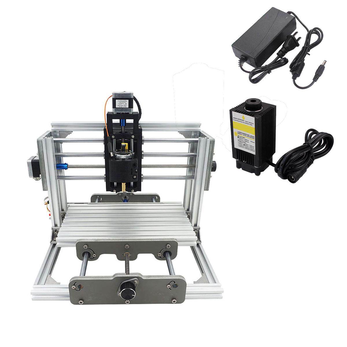 2417 3 Trục Mini DIY CNC Router Gỗ Tham Ái Xay Khắc Máy 500 mW Mô Đun