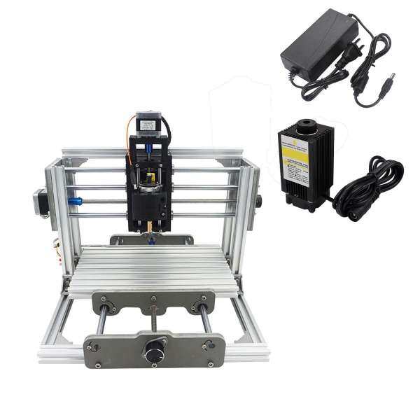 2417 3 Trục Mini DIY CNC Router Gỗ Tham Ái Xay Khắc Máy 500 mW Laser Mô Đun